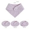 imageKonssy Muslin Baby Bibs 10 Pack Baby Bandana Drool Bibs 100 Cotton for Unisex Boys and Girls Soft Absorbent Set for Teething and DroolingPurple