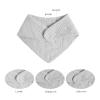 imageKonssy Muslin Baby Bibs 10 Pack Baby Bandana Drool Bibs 100 Cotton for Unisex Boys and Girls Soft Absorbent Set for Teething and DroolingSage Green