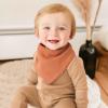 imageKonssy Muslin Baby Bibs 10 Pack Baby Bandana Drool Bibs 100 Cotton for Unisex Boys and Girls Soft Absorbent Set for Teething and DroolingYellow