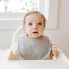 imageKonssy Muslin Baby Bibs 8 Pack Baby Bandana Drool Bibs Cotton for Unisex Boys and Girls Soft Absorbent Set for Teething and DroolingClay