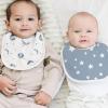imageKonssy Muslin Baby Bibs 8 Pack Baby Bandana Drool Bibs Cotton for Unisex Boys and Girls Soft Absorbent Set for Teething and DroolingSage