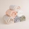 imageKonssy Muslin Baby Burp Cloths 6 Pack Soft Absorbent 100 Cotton Burping Clothes for Newborns Baby Boys and Girls UnisexGreen