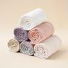 imageKonssy Muslin Baby Burp Cloths 6 Pack Soft Absorbent 100 Cotton Burping Clothes for Newborns Baby Boys and Girls UnisexPurple