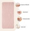 imageKonssy Muslin Baby Burp Cloths 6 Pack Soft Absorbent 100 Cotton Burping Clothes for Newborns Baby Boys and Girls UnisexPurple