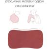imageKonssy Muslin Baby Burp Cloths Sets for Unisex 6 Pack Large 100 Cotton Burping Clothes for Newborn Baby Girls and BoysEarthy