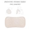 imageKonssy Muslin Baby Burp Cloths Sets for Unisex 6 Pack Large 100 Cotton Burping Clothes for Newborn Baby Girls and BoysIce Blue