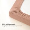 imageKonssy Muslin Changing Pad Cover for Baby Girls Boys 100 Cotton Fitted Diaper Chang Table Covers Soft Breathable Changing Pad Sheets 2 Pack FloralPinkToffee  Flourish