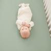 imageKonssy Muslin Crib Sheets for Girl Boy 2 PCS Soft and Breathable Cotton Baby Sheets for Standard Crib Mattress 52quotx 28quot Floral PinkWoodland  Sage