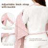 imageKonssy Muslin Nursing Cover for Baby Breastfeeding Breathable 100 Cotton Breastfeeding Cover with Rigid Hoop for Mother Nursing Apron Multiuse Carseat Canopy Summer WheatPink Sun