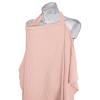imageKonssy Muslin Nursing Cover for Baby Breastfeeding Breathable 100 Cotton Breastfeeding Cover with Rigid Hoop for Mother Nursing Apron Multiuse Carseat Canopy Summer WheatPink