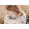 imageKonssy Muslin Nursing Cover for Baby Breastfeeding Breathable 100 Cotton Breastfeeding Cover with Rigid Hoop for Mother Nursing Apron Multiuse Carseat Canopy Summer WheatLovely Bouquet