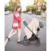 imageKonssy Muslin Nursing Cover for Baby Breastfeeding Breathable 100 Cotton Breastfeeding Cover with Rigid Hoop for Mother Nursing Apron Multiuse Carseat Canopy Summer WheatSun