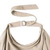 imageKonssy Muslin Nursing Cover for Baby Breastfeeding Breathable 100 Cotton Breastfeeding Cover with Rigid Hoop for Mother Nursing Apron Multiuse Carseat Canopy Summer WheatSummer Wheat