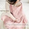 imageKonssy Muslin Nursing Cover for Baby Breastfeeding Breathable 100 Cotton Breastfeeding Cover with Rigid Hoop for Mother Nursing Apron Multiuse Carseat Canopy Summer WheatPink Sun