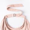 imageKonssy Muslin Nursing Cover for Baby Breastfeeding Breathable 100 Cotton Breastfeeding Cover with Rigid Hoop for Mother Nursing Apron Multiuse Carseat Canopy Summer WheatPink