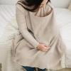 imageKonssy Muslin Nursing Cover for Baby Breastfeeding Breathable 100 Cotton Breastfeeding Cover with Rigid Hoop for Mother Nursing Apron Multiuse Carseat Canopy Summer WheatSummer Wheat