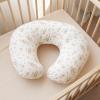imageKonssy Muslin Nursing Pillow Covers 100 Cotton Soft ampamp Adorable Covers for Breastfeeding Pillows Slipcovers for Newborn Baby Boys ampamp GirlsBlossom