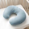 imageKonssy Muslin Nursing Pillow Covers 100 Cotton Soft ampamp Adorable Covers for Breastfeeding Pillows Slipcovers for Newborn Baby Boys ampamp GirlsBlue
