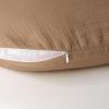 imageKonssy Muslin Nursing Pillow Covers 100 Cotton Soft ampamp Adorable Covers for Breastfeeding Pillows Slipcovers for Newborn Baby Boys ampamp GirlsClay