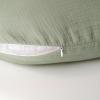 imageKonssy Muslin Nursing Pillow Covers 100 Cotton Soft ampamp Adorable Covers for Breastfeeding Pillows Slipcovers for Newborn Baby Boys ampamp GirlsFog Green