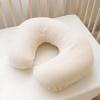 imageKonssy Muslin Nursing Pillow Covers 100 Cotton Soft ampamp Adorable Covers for Breastfeeding Pillows Slipcovers for Newborn Baby Boys ampamp GirlsOat