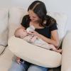 imageKonssy Muslin Nursing Pillow Covers 100 Cotton Soft ampamp Adorable Covers for Breastfeeding Pillows Slipcovers for Newborn Baby Boys ampamp GirlsOat