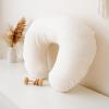 imageKonssy Muslin Nursing Pillow Covers 100 Cotton Soft ampamp Adorable Covers for Breastfeeding Pillows Slipcovers for Newborn Baby Boys ampamp GirlsOat