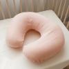 imageKonssy Muslin Nursing Pillow Covers 100 Cotton Soft ampamp Adorable Covers for Breastfeeding Pillows Slipcovers for Newborn Baby Boys ampamp GirlsPink