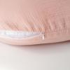 imageKonssy Muslin Nursing Pillow Covers 100 Cotton Soft ampamp Adorable Covers for Breastfeeding Pillows Slipcovers for Newborn Baby Boys ampamp GirlsPink