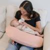 imageKonssy Muslin Nursing Pillow Covers 100 Cotton Soft ampamp Adorable Covers for Breastfeeding Pillows Slipcovers for Newborn Baby Boys ampamp GirlsPink