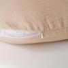 imageKonssy Muslin Nursing Pillow Covers 100 Cotton Soft ampamp Adorable Covers for Breastfeeding Pillows Slipcovers for Newborn Baby Boys ampamp GirlsWheat