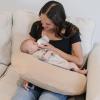 imageKonssy Muslin Nursing Pillow Covers 100 Cotton Soft ampamp Adorable Covers for Breastfeeding Pillows Slipcovers for Newborn Baby Boys ampamp GirlsWheat