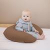 imageKonssy Muslin Nursing Pillow Covers Soft and Cute Nursing Covers for Breastfeeding Pillows Ideal for Newborn Baby Boys and Girls Fog Green Cream  2 PackCoffee  Sun