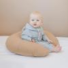 imageKonssy Muslin Nursing Pillow Covers Soft and Cute Nursing Covers for Breastfeeding Pillows Ideal for Newborn Baby Boys and Girls Fog Green Cream  2 PackCamel  Moon