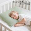 imageKonssy Muslin Toddler Pillowcase 13quotx18quot 2 Pack 100 Cotton Toddler Pillow Case for Kids Boys Girls Soft ampamp Snug Fit Baby Pillow Covers with Envelope Closure WoodlandSageWoodland  Sage