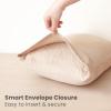 imageKonssy Muslin Toddler Pillowcase 13quotx18quot 2 Pack 100 Cotton Toddler Pillow Case for Kids Boys Girls Soft ampamp Snug Fit Baby Pillow Covers with Envelope Closure WoodlandSagePink Sun  Brown Leaf