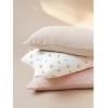 imageKonssy Muslin Toddler Pillowcase for 13x18 Pillow 2 Pack Soft ampamp Breathable Cotton Toddler Pillow Case 100 Cotton Travel Pillow Covers for Baby Kids Floral PinkPear  Cream