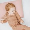 imageKonssy Muslin Toddler Pillowcase for 13x18 Pillow 2 Pack Soft ampamp Breathable Cotton Toddler Pillow Case 100 Cotton Travel Pillow Covers for Baby Kids Floral PinkPink