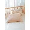 imageKonssy Muslin Toddler Pillowcase for 13x18 Pillow 2 Pack Soft ampamp Breathable Cotton Toddler Pillow Case 100 Cotton Travel Pillow Covers for Baby Kids Floral PinkPink  Floral