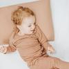 imageKonssy Muslin Toddler Pillowcase for 13x18 Pillow 2 Pack Soft ampamp Breathable Cotton Toddler Pillow Case 100 Cotton Travel Pillow Covers for Baby Kids Floral PinkFlourish  Toffee