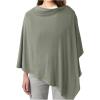 imageKonssy Knit Nursing Cover for Breastfeeding 360 Full Privacy Breathable Breastfeeding Cover Multiuse Carseat Canopy Blush BeigeArmy Green