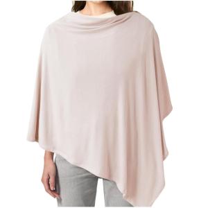 imageKonssy Knit Nursing Cover for Breastfeeding 360 Full Privacy Breathable Breastfeeding Cover Multiuse Carseat Canopy Blush BeigeBlush Beige