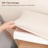 imageKonssy 2 Pack Stretchy Changing Pad Covers for Girl Boy Silky Soft Changing Table Cover Breathable Baby Nursery Diaper Chang Pad Sheets Pink SpringPinkBrown Beige