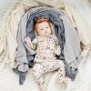 imageKonssy 3 Pack Muslin Swaddle Blankets for Unisex Newborn Receiving Blanket Large 47 x 47 inches Soft Breathable Muslin Baby Swaddles for Boys ampamp GirlsGrey