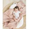 imageKonssy 3 Pack Muslin Swaddle Blankets for Unisex Newborn Receiving Blanket Large 47 x 47 inches Soft Breathable Muslin Baby Swaddles for Boys ampamp GirlsChestnut