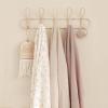 imageKonssy 3 Pack Muslin Swaddle Blankets for Unisex Newborn Receiving Blanket Large 47 x 47 inches Soft Breathable Muslin Baby Swaddles for Boys ampamp GirlsSoft Blooms