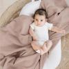 imageKonssy 3 Pack Muslin Swaddle Blankets for Unisex Newborn Receiving Blanket Large 47 x 47 inches Soft Breathable Muslin Baby Swaddles for Boys ampamp GirlsSoft Blooms