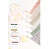 imageKonssy 6 Pack Baby Muslin Washcloths for Unisex 100 Cotton Wash Cloth Set for Baby Face Body Comfy and Soft for Newborn Infants Kids Girls and BoysLight Color