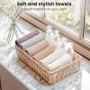 imageKonssy 6 Pack Face Cloths Soft Wash Cloth for Washing Face Cotton Face Towels for Sensitive Skin Women Facial Makeup Remover Reusable Absorbent Washcloths 11 x 11 InchPurple
