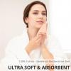 imageKonssy 6 Pack Face Cloths Soft Wash Cloth for Washing Face Cotton Face Towels for Sensitive Skin Women Facial Makeup Remover Reusable Absorbent Washcloths 11 x 11 InchEarthy